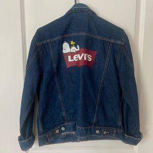 LEVI'S® X PEANUTS EX-BOYFRIEND TRUCKER JACKET